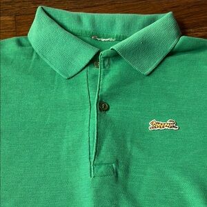 Unisex Vintage Kelly Green Polo Shirt
